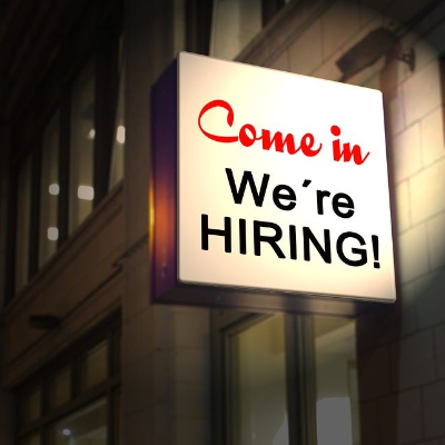 We are hiring
