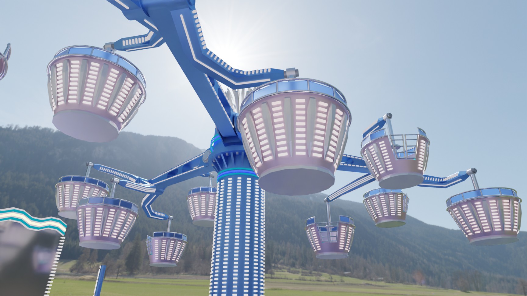 Sunseeker by daylight.